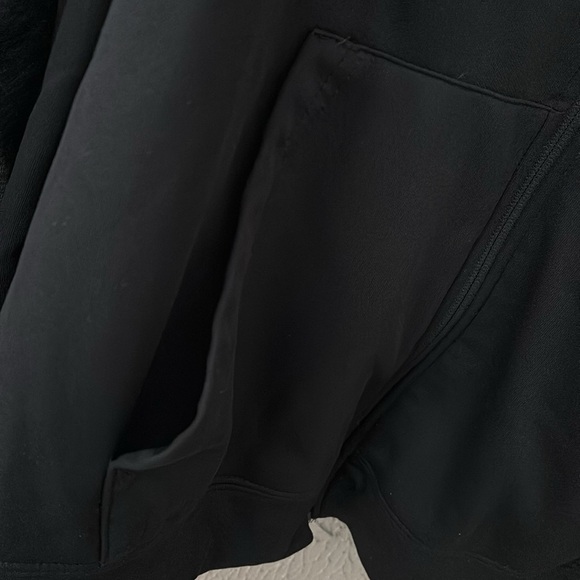 Notre Dame Fighting Irish Men's Colosseum Black Blackout Full-Zip Hoodie 3XL - Picture 3 of 7